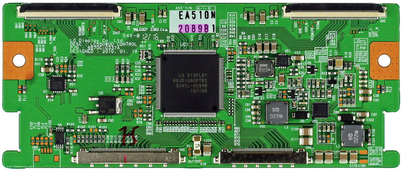 LG 6871L-2089B (6870C-0337A) T-Con Board getestet